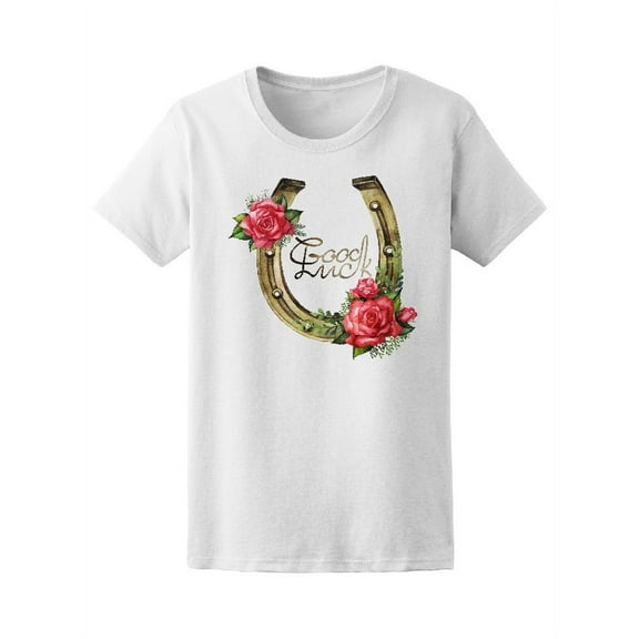Horseshoes Good Luck  Tee Women's -Image by Shutterstock