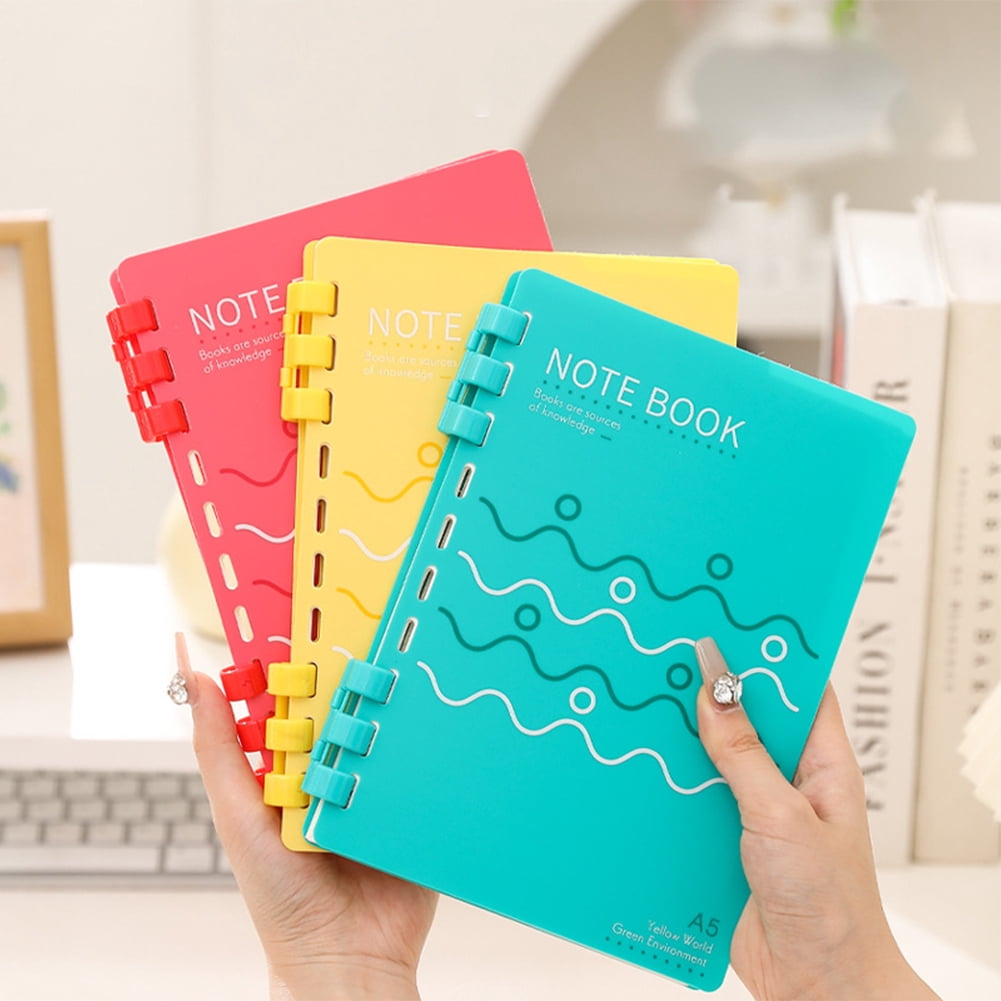 KYAIGUO A6 Binder Journal Detachable Coil Flipbook Thickened Paper Comfortable Writing Office Supplies , School Supplies
