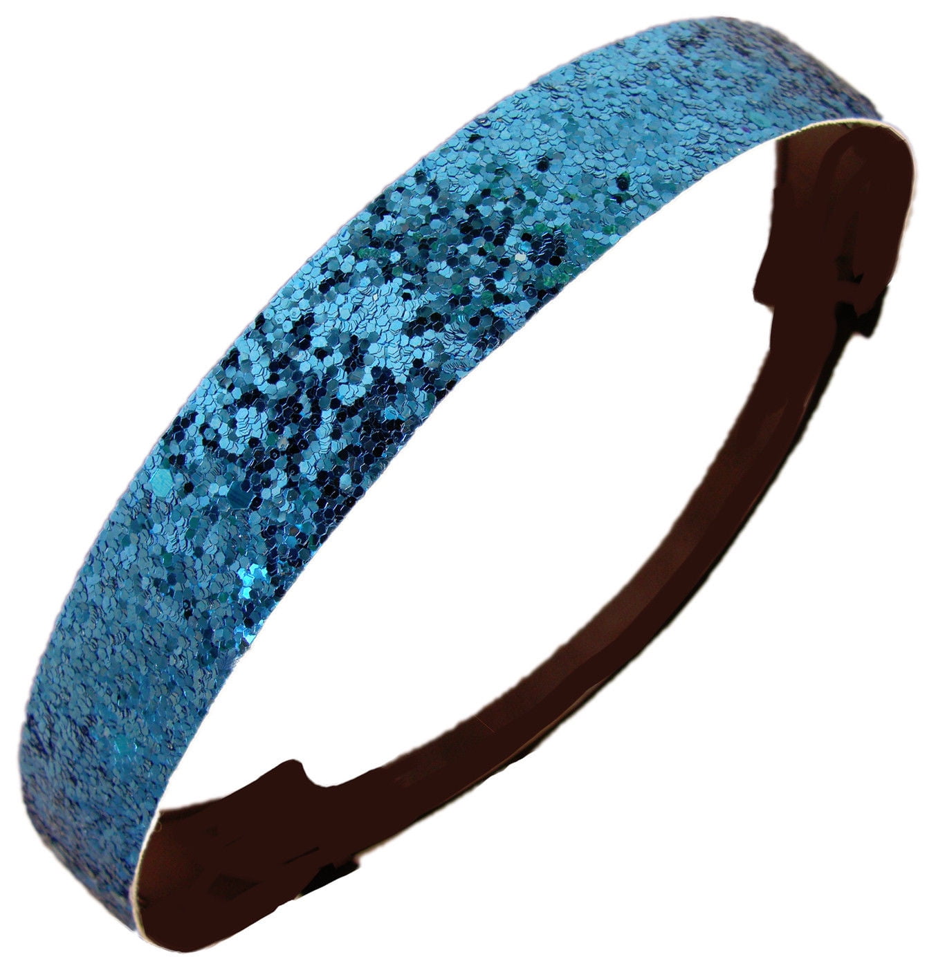 Glitter Headband Girls Headband Sparkly Hair Head Band Aqua Blue
