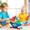 thumbnail image 4 of Stack Attack Game for Adult & Kids, Tower Stack Game Tetris Board Game for Family Travel Party, Family Games Balance Stacking Toy, Team Toys Building Block, 4 of 14
