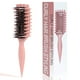 thumbnail image 1 of Cepillo para cabello rizado, cepillo para definir rizos para mujeres, cepillo para rizar y definir bordes para cabello rizado, rizos definidos sin esfuerzo y reduce el encrespamiento (rosa rosa), 1 of 5