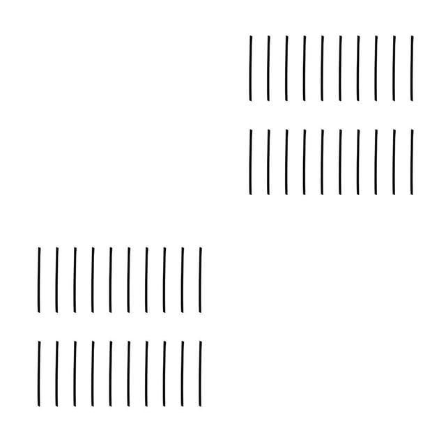 Qarigey 20 piezas de moda hipoalergénico agujero mantenimiento transparente plástico palos Anti-alergia Stud joyería Earnut accesorio 20 piezas/negro 2piezas