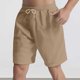 thumbnail image 1 of WILLBEST Pantalones Cortos Cargo para Hombre, de Primavera y Verano, A La Moda, de Color Liso, Cómodos y Casuales., 1 of 8