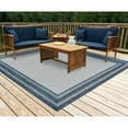 thumbnail image 2 of Liora Manne Carmel Multi Border Area Rug Navy 100% Polypropylene Indoor Outdoor, 2 of 5