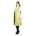 thumbnail image 2 of Chaleco largo tipo gamuza Roman Fashion Tallas Extras 3905 Verde claro Unitalla, 2 of 5