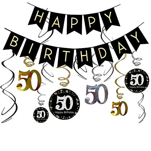 leohome-50th-birthday-decorations-kit-gold-glitter-happy-birthday