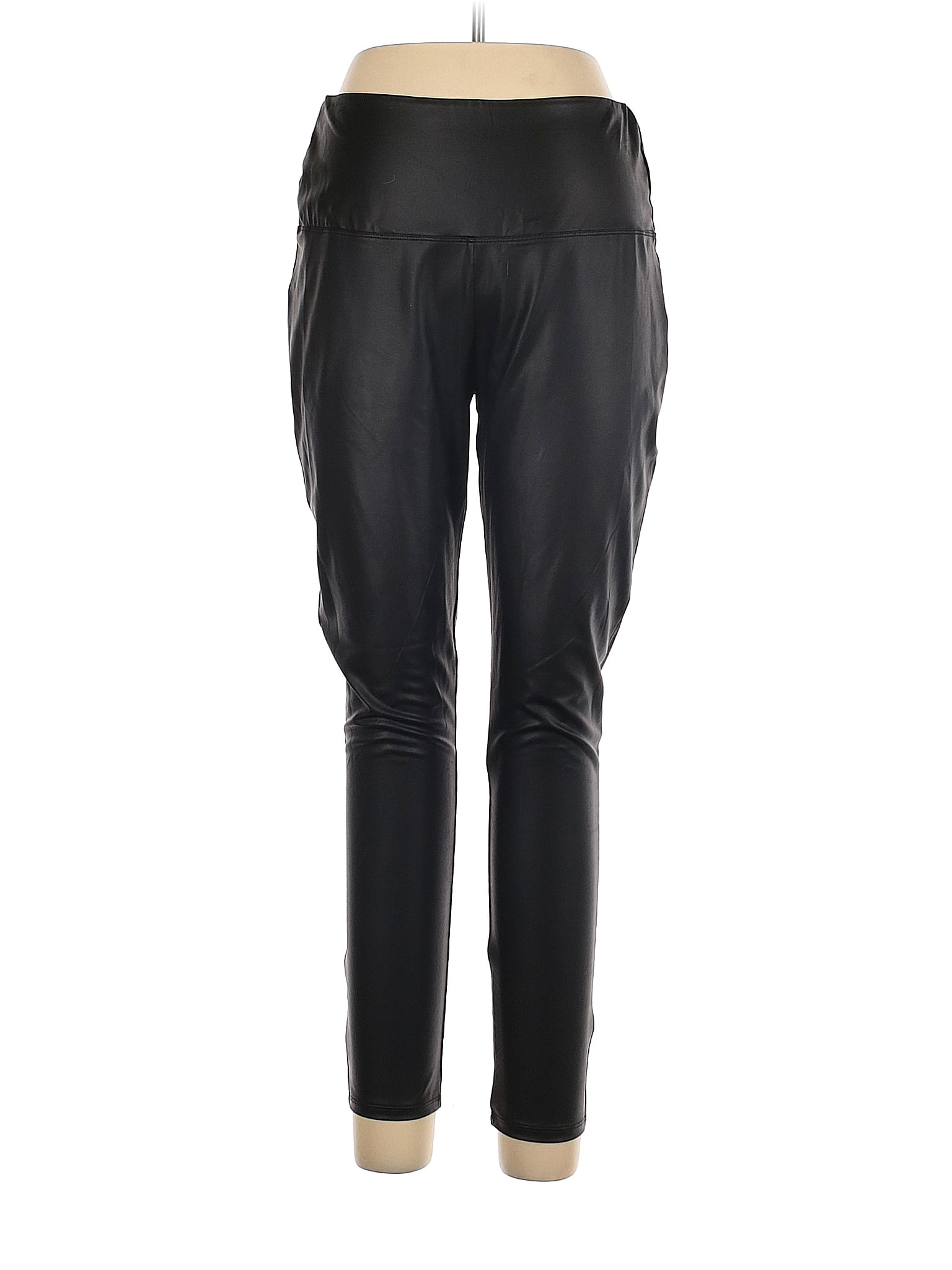 XL Faux Leather Pants - Walmart 