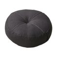 thumbnail image 5 of WLPZXP Round Floor Pillow Floor Cushion Pad Booster Seat Pad Meditation Seating Cushion Dark Gray, 5 of 8
