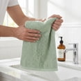 thumbnail image 4 of Unique Bargains Ultra Soft Highly Absorbent Quick Dry Hand Towels Green 29" x 13", 4 of 8