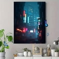 thumbnail image 4 of Qisvanset 12x16 Inch Surreal Train Landscape Canvas Print Wall Art, 4 of 5