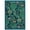 Blue, variant on HOMERRY Jungle Print Runner 2' x 6' for Hallway Modern Washable Throw Rugs for Kitchen Indoor Carpet, Blue