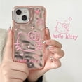 thumbnail image 2 of Cute Sanrio Hello Kitty Case for IPhone 15 14 Pro Max 15 11 12 13 Pro Max Cover Pink Frame Cute Cartoon Cover Sanrio Funda, 2 of 4