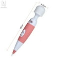 thumbnail image 3 of Gustave Multi-speed Handheld Wand Massager with Strong Vibrations, Personal Therapy Massager for Sports Recovery, Muscle Aches, Body Pain "Black", 3 of 9