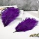 thumbnail image 4 of Plumas de avestruz Soarer para manualidades, 15 unidades, 30 a 35 cm, color morado, 4 of 6