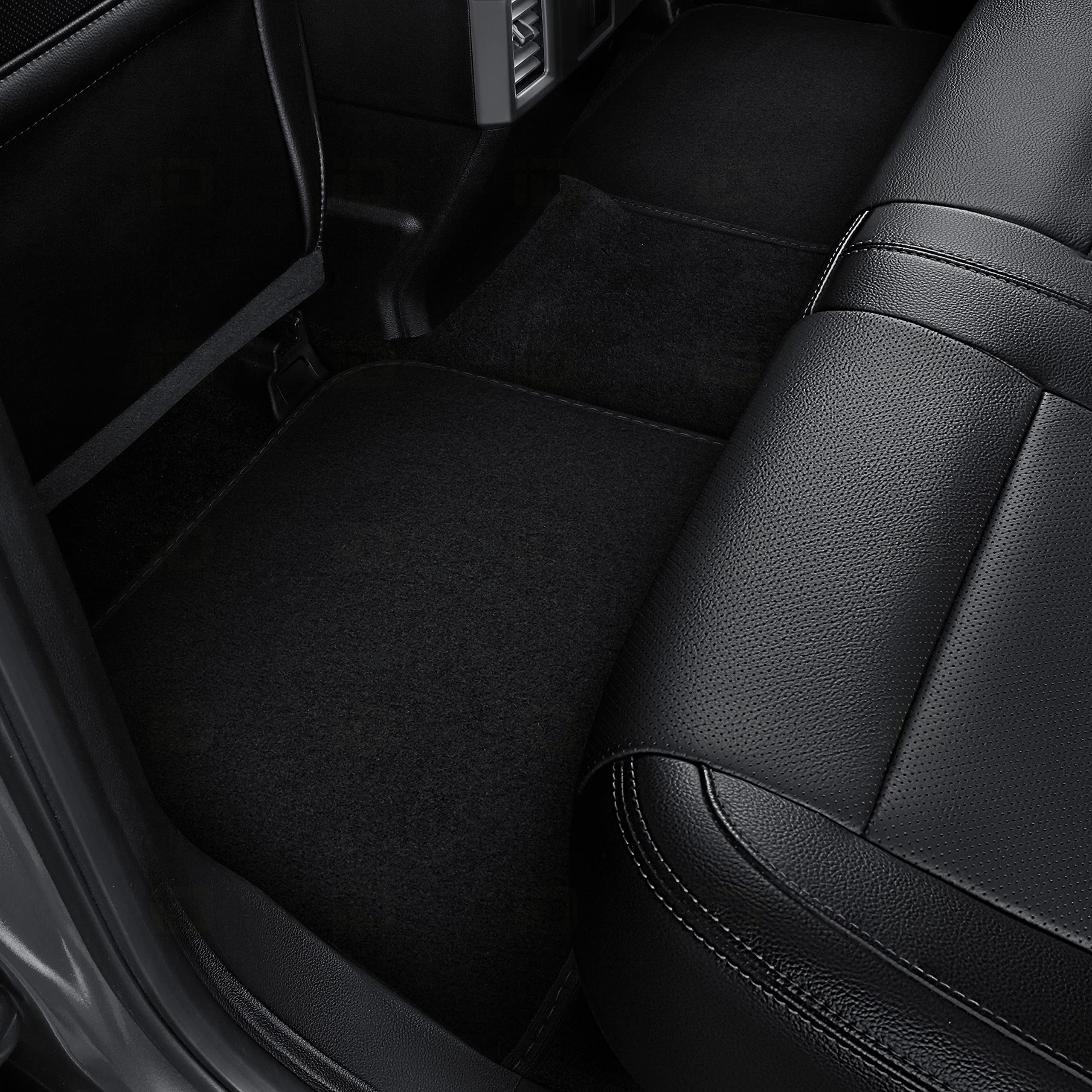 Auto Mats and Accessories 4 Piece Set Custom Carpeted Floor Mats Compatible with 2012-2016 Honda CR-V (Black) Made in the USA