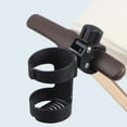 thumbnail image 6 of Universal Stroller Cup Holder with Mobile Phone Case, 2-in-1 Strollers Storage Rack, 360 Degrees Rotation Drink Holder for Bike, Pushchair, Wheelchair, Walker,Bicycle, Fits Most Cups,black, 6 of 11