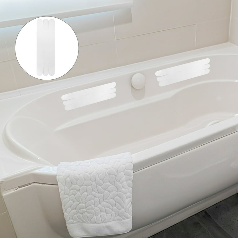 Homemaxs Bathtub Non Stickers Shower Bath Tub Floor Mat Appliques Anti Mats Grips Safety Strips, Size: 20x2x0.10cm