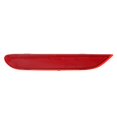thumbnail image 5 of Reflector de parachoques trasero impermeable lente roja reemplazo de tira reflectora de parachoques trasero para Infiniti Q50 Q70 QX30 QX56 izquierda: 26565 JJ90A, 5 of 5