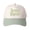 Bean green, variant on Gothic-style "Jesus Christ" lettering Letter Embroidered Color Block Trucker Hat Unisex Adjustable Cotton Breathable Fashion Cap for Travel Daily Wear