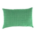 thumbnail image 5 of Jordan Manufacturing 12" x 18" Harlow Dill Green Solid Rectangular Outdoor Lumbar Throw Pillow (2 Pack), 5 of 11