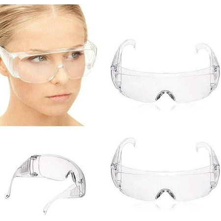 

2Pack Anti Fog Safety Glasses Blue Light Glasses Anti Pollen Safety Goggles