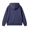 thumbnail image 7 of yillto Womens Coat Hooded Casual Sweatshirt Lightweight Zip up Fall Loose Drawstring Jackets with Pockets, 7 of 7
