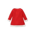 thumbnail image 3 of ITFABS Robe pour Enfants, Col Peter Pan/ Col Rond Manches Longues une-Pièce, 3 of 9