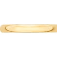 thumbnail image 2 of 14K Yellow Gold 14Ky 3mm Ltw Half Round Band Size 12 Made In United States hrl030-12, 2 of 5