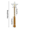 thumbnail image 3 of Eolstice Christmas Magic Light Wand with Glowing Star Tip, Christmas Wand Tree Light Controller Starlight Christmas Decor, Magic Wand Christmas Light Controller, Christmas Gift, 3 of 8