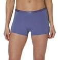 thumbnail image 2 of Hanes Women's Originals Supersoft Panties, Viscose from Bamboo Underwear Boxer Briefs 5-Pack, 2 of 6