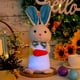 thumbnail image 3 of Figura decorativa de conejo de Pascua brillante | Decoración festiva para mesa en el hogar o la oficina | Adorno colgante para cortinas que crea un ambiente festivo, 3 of 6