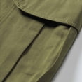 thumbnail image 5 of Yievot Cargo Shorts for Men Casual Drawstring Elastic Waist Summer Workout Gym Shorts with Pockets, 5 of 7