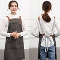 thumbnail image 4 of Coofit Kitchen Apron Creative Multi-purpose Restaurant Apron Barista Apron with Pocket, 4 of 10