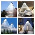 thumbnail image 6 of MUCH Solar Light Outdoor Waterproof, 8500K 1000000LM 800W Solar Street Light Dusk to Dawn Outdoor Floodlight for Yard, Motion Sensor Street Lamp with Remote for Patio, Garage,Road,Parking Lot-2 PACKS, 6 of 10