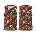 thumbnail image 2 of Easygdp Dogs Men's Mesh Basketball Jersey Quick Drying Sleeveless Shirts Fitted Muscle Tank Tops Sport Round Neck T-Shirt - X-Large, 2 of 9