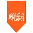 thumbnail image 6 of Mirage Pet Products All My Friends are Flakes Screen Print Bandana for Pets, Large, Turquoise, 6 of 9