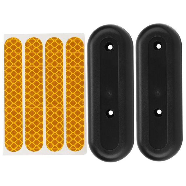 Tapa de Cubo de Rueda de Scooter, Carcasa Protectora con calcomanías Adhesivas para monopatín, Pegatina Reflectante Nnebot MAX‑G30