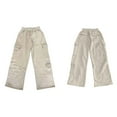 thumbnail image 3 of Pantalones Deportivos de Mujer, Estilo Cargo, de Pierna , Holgados, Ideales para Otoño, para el Trabajo y para Viajar. Caqui L, 3 of 8