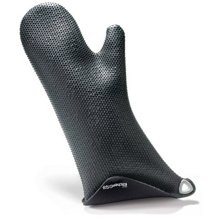 

KitchenGrips Double Stitch Inverted BBQ Mitt Black