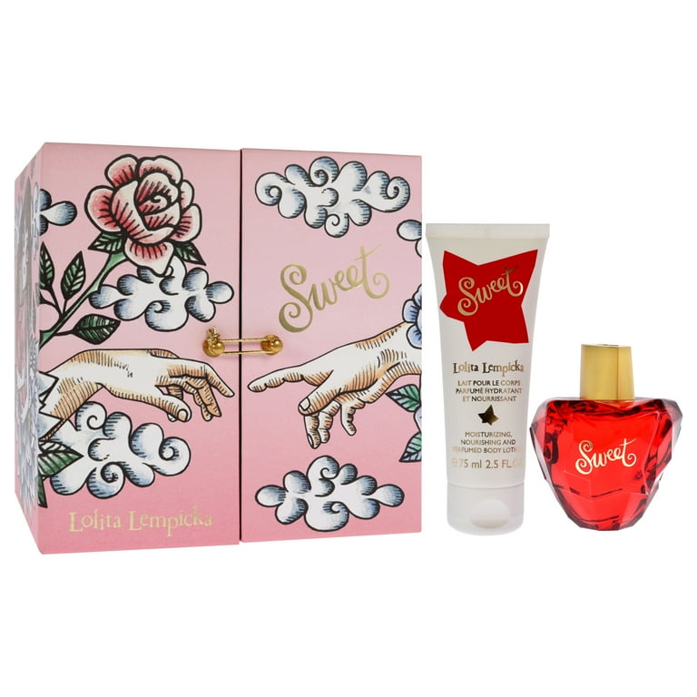 Lolita Lempicka Sweet , 2 Pc Gift Set 1.7oz EDP Spray, 2.5oz Body