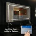 thumbnail image 6 of Lexora LC4836LEDM 36 x 48 in. Caldona LED Mirror with Defogger, 6 of 6