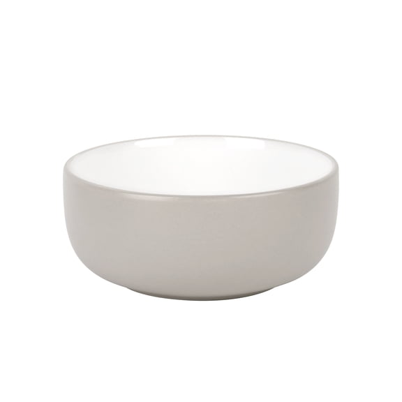 Mainstays Two Tone Ceramic Round Bowl, 20.9oz, Tan