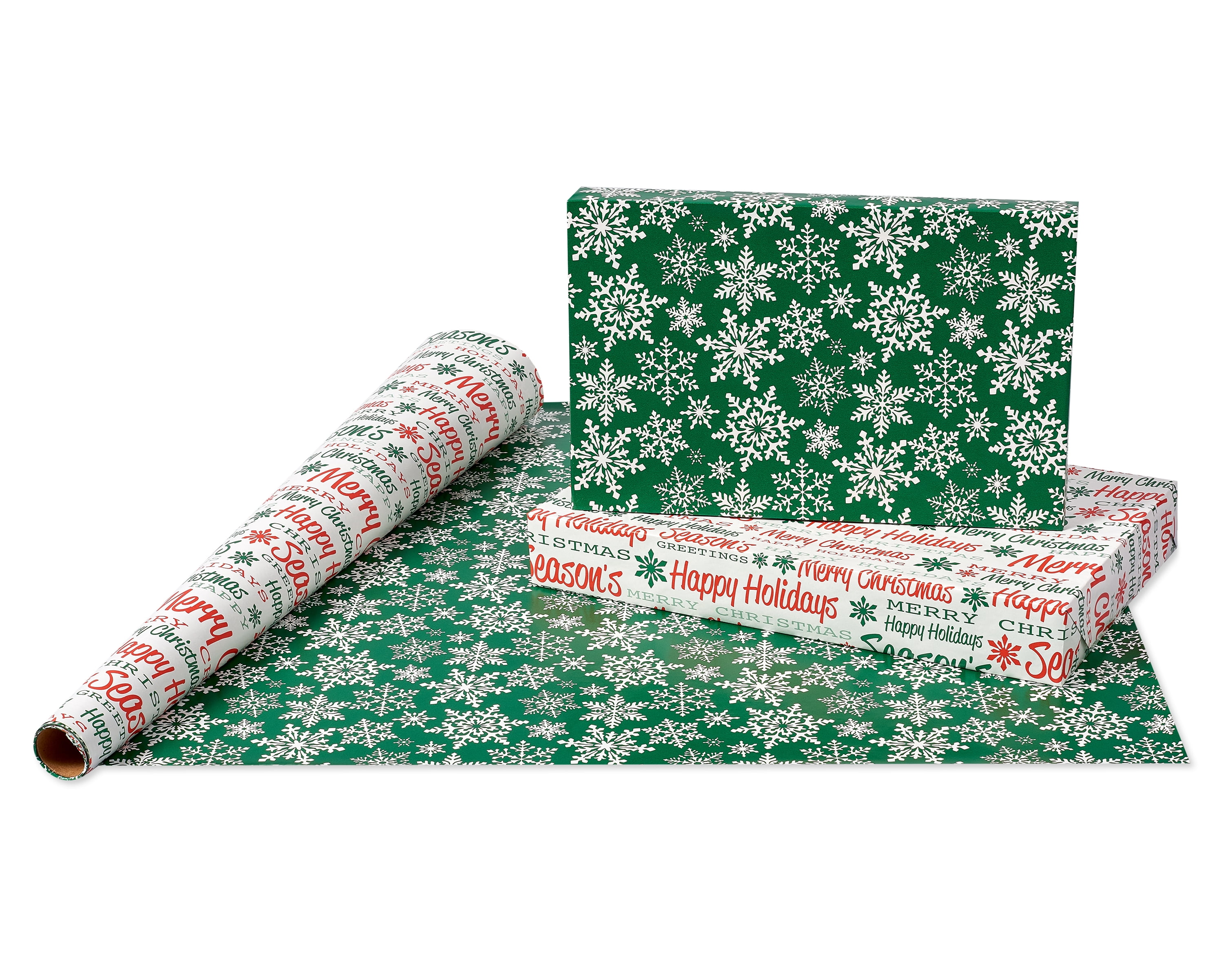 American Greetings Weihnachts-Geschenktüten – 25,4 Cm, 4 Motive, Rot/weiß/grün/schwarz