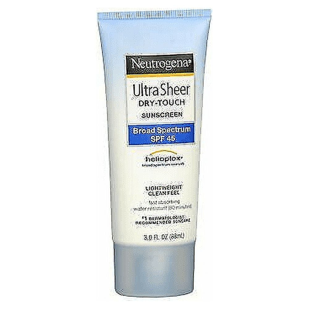 Neutrogena Ultra Sheer Dry-Touch Sunscreen Lightweight SPF 45, Pack of 2
