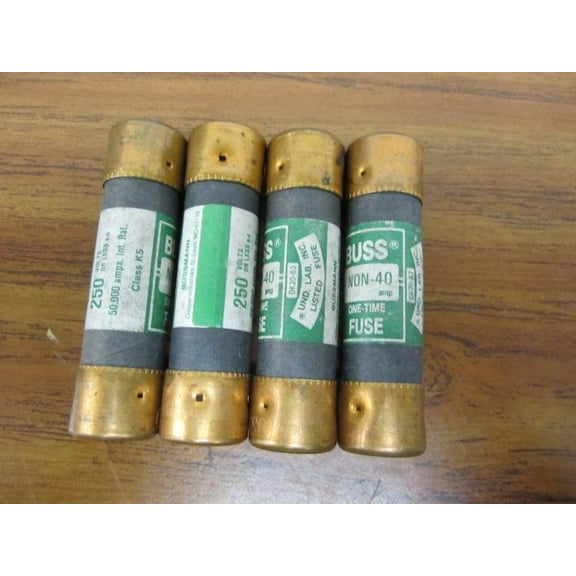 Bussmann NON-40 Fuse NON40 Pack of 4