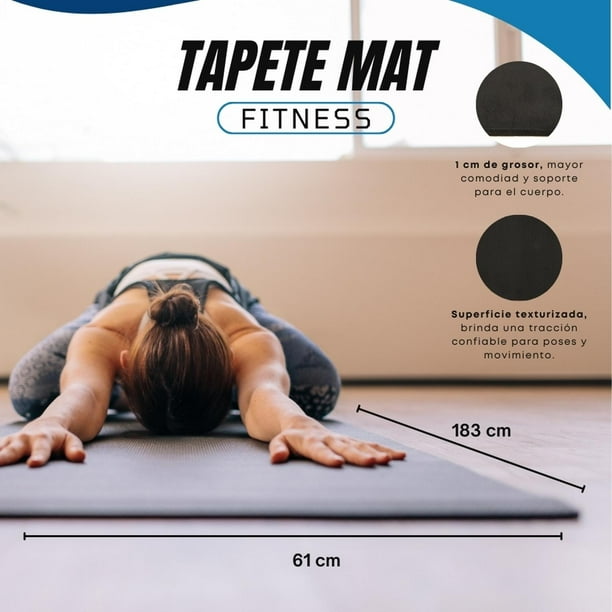 Esterilla De Yoga Antideslizante Para Mujer, Esterilla De Ejercicio De Fitness E