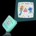 thumbnail image 2 of maskred Happy Birthday Projector Photography Adjustable Projection Lamp Battery Powered Background Celebration Light Type 5 Square 1Set, 2 of 6
