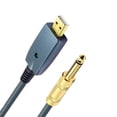 thumbnail image 4 of USB Guitar Cable Electric Guitar Accessories Guitar Audio Connector Cord Adapter 6.35mm Guitar Cable Interface, 4 of 6