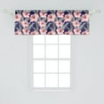 thumbnail image 2 of Ambesonne Flower Window Valance, Blooming Flowers Composition, 54" X 18", Multicolor, 2 of 3