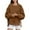 Brown, variant on RQYYD Women’s Sherpa Fleece Fuzzy Sweatshirts Oversized Long Sleeve Thick Warm Pullover Sweater 2024 Fall Fashion